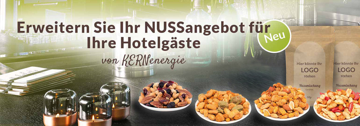 Minibar & Bar-Snacks: Erweitern Sie Ihr NUSSangebot für Ihre Hotelgäste