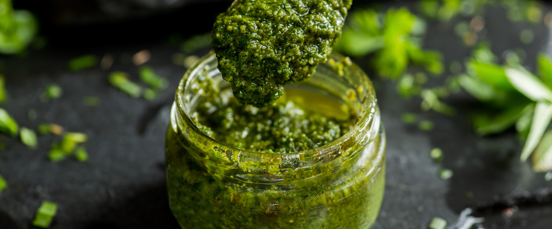Petersilienpesto mit Walnüssen: Leckeres Rezept