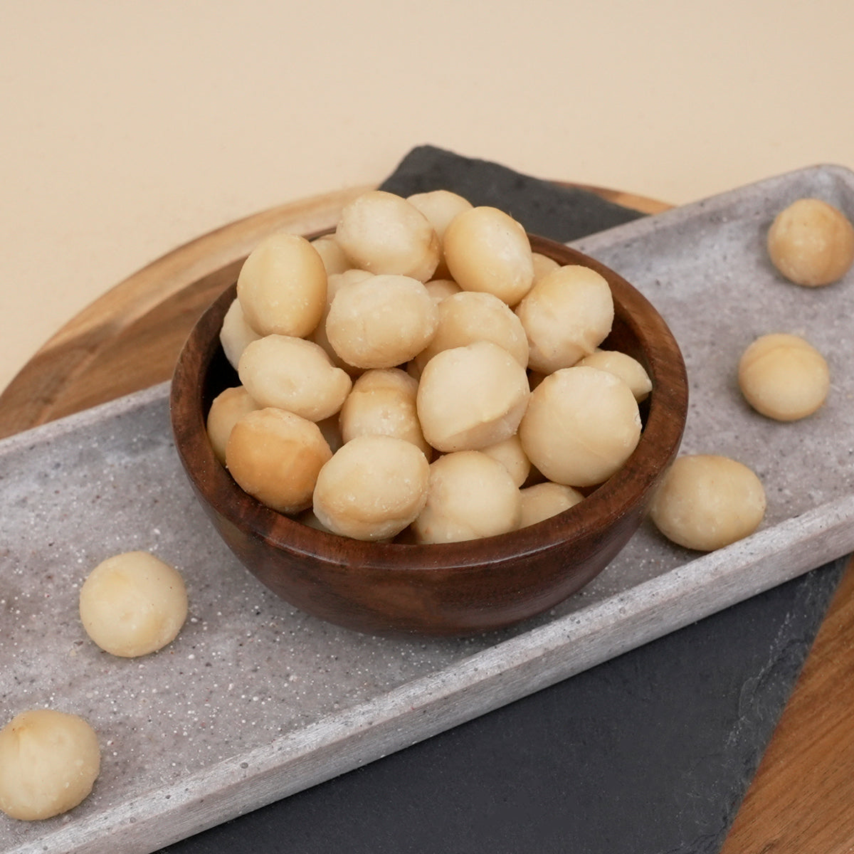 Macadamias - geröstet