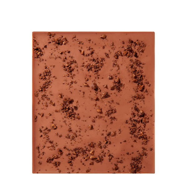 Schokoladentafel – Vollmilchschokolade mit Kaffeebohnen-Splitter