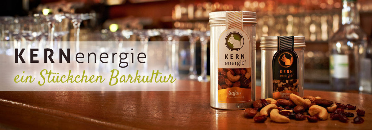 Bar Food: KERNenergie Nüsse als Bar Snacks