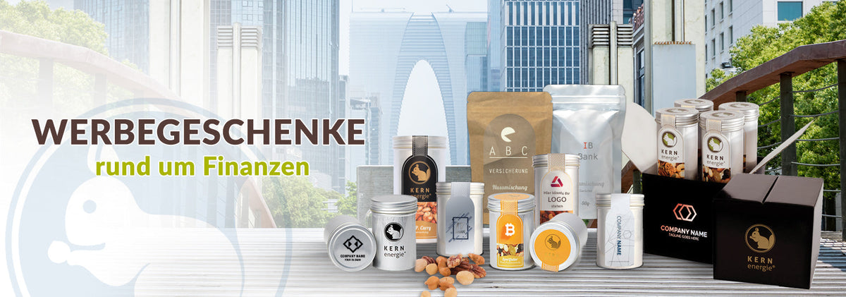 Werbegeschenke für Finanzbranche – stilvolle Präsente, nützliche Give Aways und personalisierte Werbeartikel rund um Finanzen, ideal für Kunden, Geschäftspartner und Mitarbeiter.