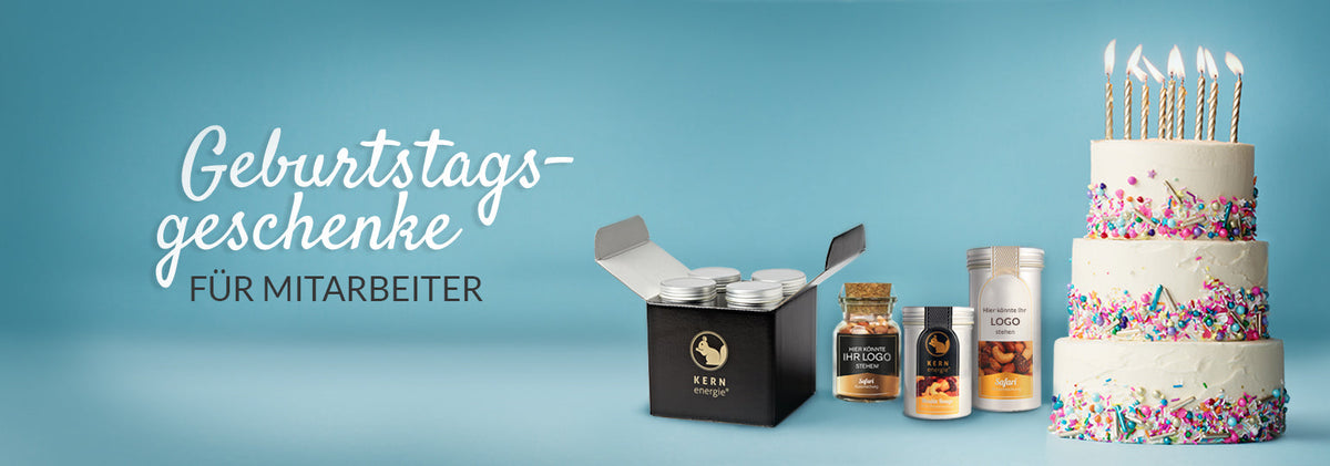 Geburtstagsgeschenke für Mitarbeiter