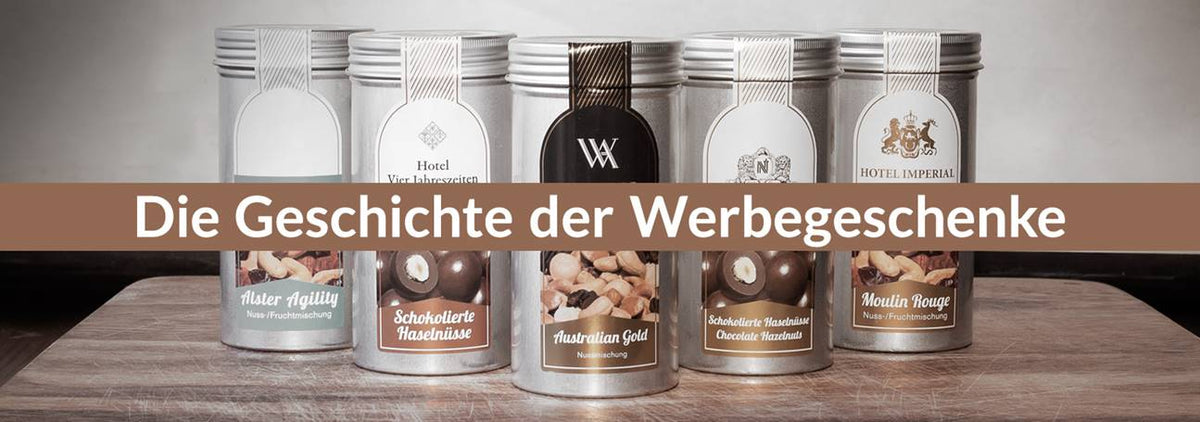 Werbegeschenke mit Logo und deren Geschichte