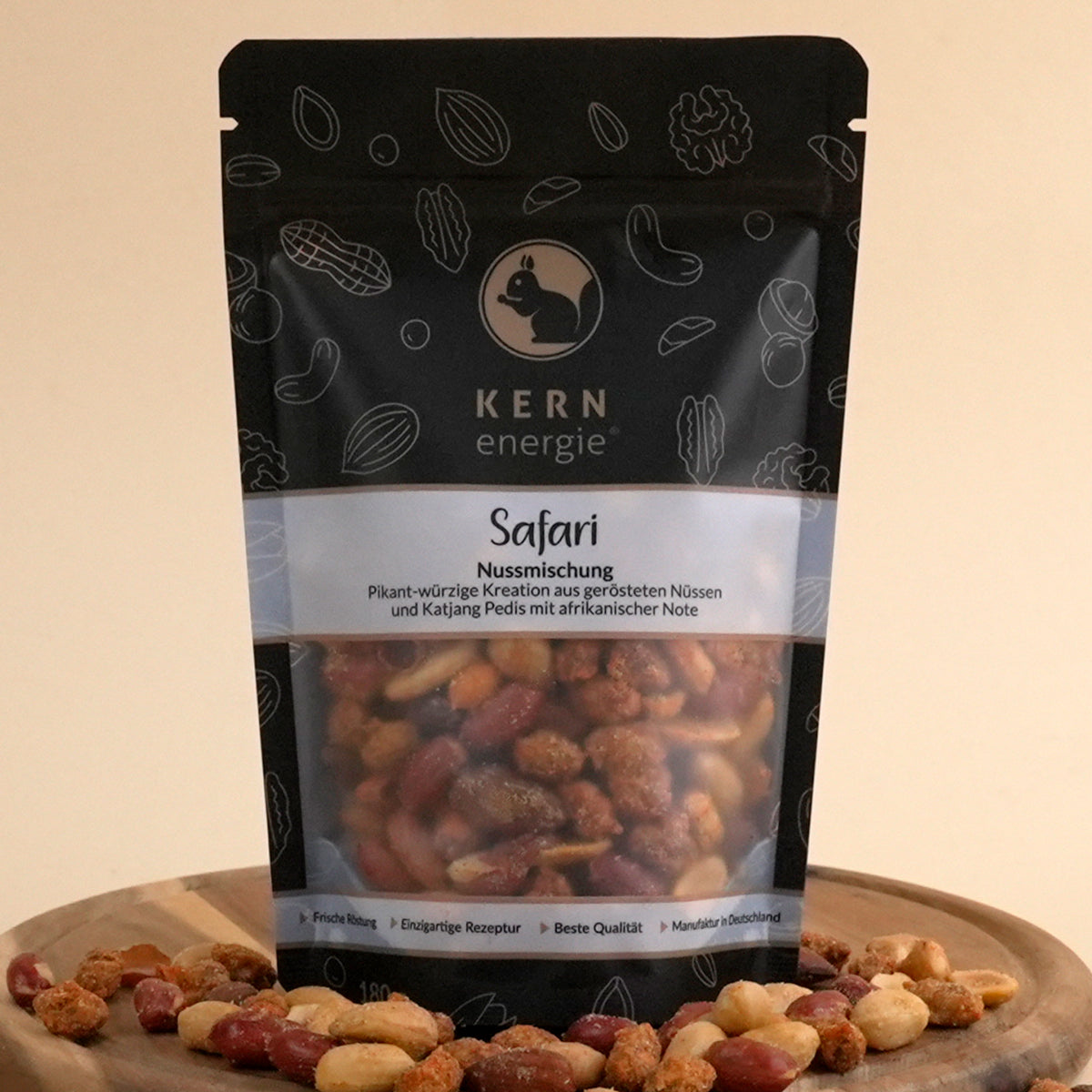 Nussmischung Safari im KERNenergie Snack Beutel