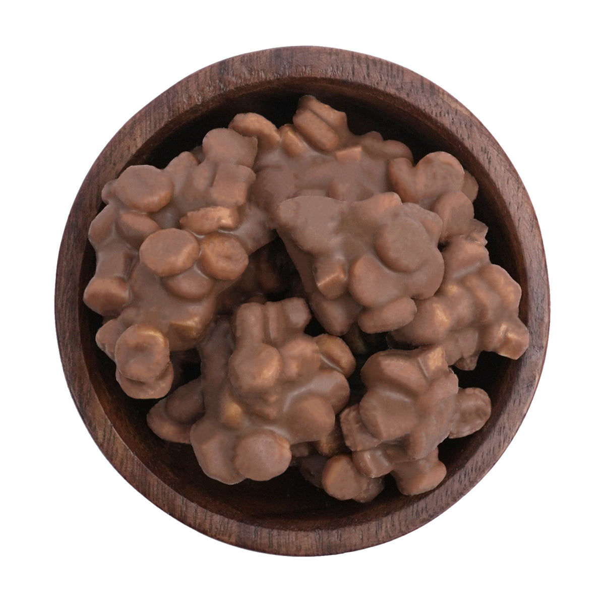 Cookie & Fudge Berge, Vanille-Keks Stückchen und Mini-Fudge in Milchschokolade