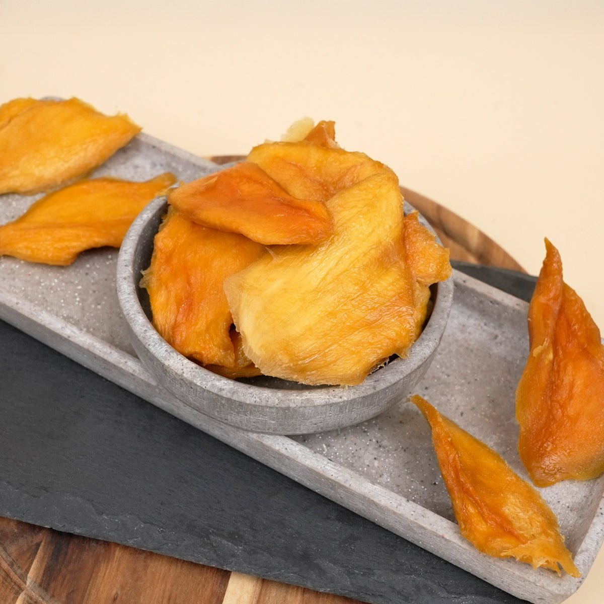 Mangoscheiben – schonend getrocknet,
unglaublich fruchtig, Ideal als Snack
