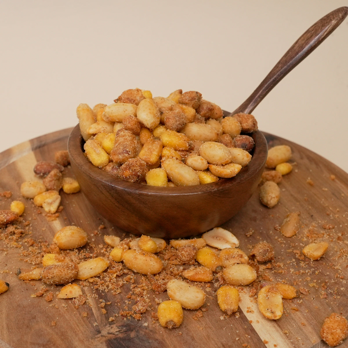 Sweet Salsa-Mix - süß-salzige Erdnüsse, Katjang Pedis und BBQ Mais 